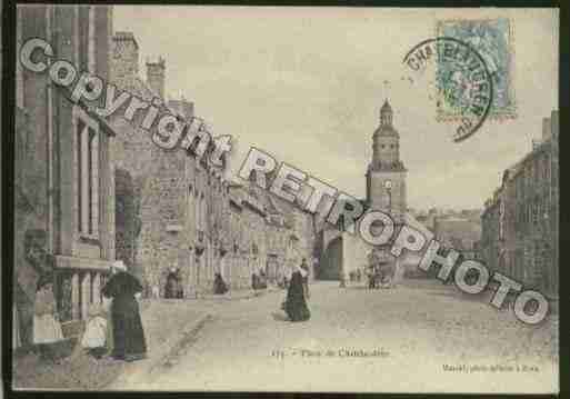 Ville de CHATELAUDREN Carte postale ancienne